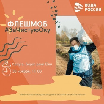 30 ноября пройдет флешмоб "За чистую Оку"