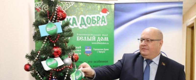 Депутаты-единороссы Городской Думы Калуги присоединилась к всероссийской акции «Ёлка желаний»