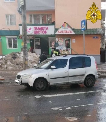 В Калуге на Суворова сбили пешехода 