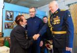 101-летнюю Пелагею Королёву поздравили с Днем защитника Отечества и вручили награду