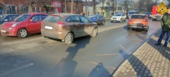В Калуге на улице Жукова сбили девочку-подростка