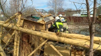 В результате падения башенного крана в Калуге погиб мужчина