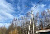 В начале апреля в деревне Петрово установили 11 светильников