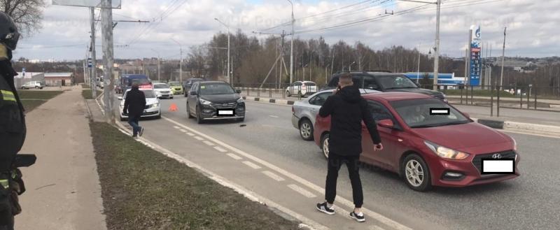 Место происшествия, фото ГУ МЧС России по Калужской области