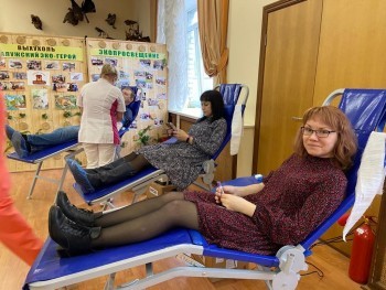 В Калуге доноры пожертвовали 35 литров крови