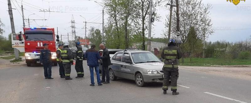 Место происшествия, фото ГУ МЧС России по Калужской области