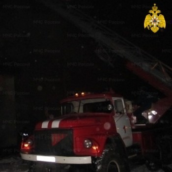 В Калуге на улице Гурьянова при пожаре пострадал человек