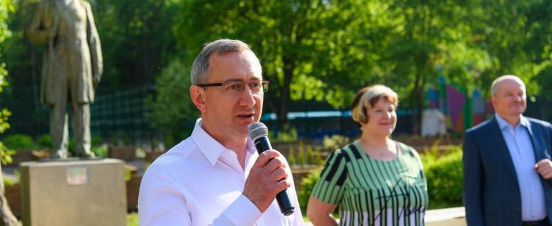 Владислав Шапша принял участие в открытии первой летней смены в Центре отдыха и оздоровления детей и молодежи «Сокол»  
