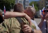 В Калугу вернулись из Донбасса сотрудники ОМОН