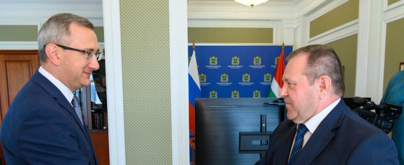 Владислав Шапша и глава Хвастовичского района наметили планы развития муниципального образования 