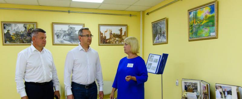 Глава Мосальского района доложил Владиславу Шапше о ходе обновления социальной сферы района