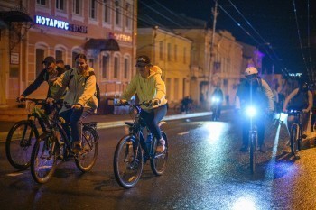 План перекрытия дорог в Калуге для ночного велопробега 26 августа