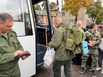 Владислав Шапша пообещал обеспечить мобилизованных граждан всем необходимым