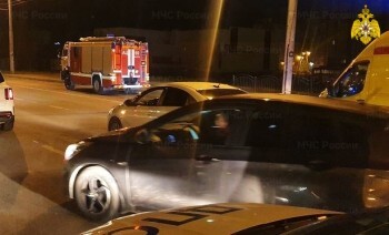 19-летний парень попал в реанимацию после ночного ДТП на Правобережье в Калуге 