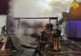 На гребной станции Яченского водохранилища в Калуге произошел пожар