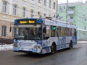 Калужские троллейбусы остановились из-за задымления трансформатора