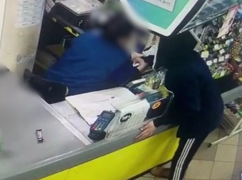Ограбление магазина в Обнинске попало на камеру видеонаблюдения