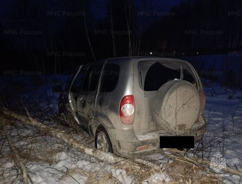 Водитель Chevrolet Niva попал в реанимацию после ДТП под Козельском