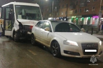ДТП на улице Кирова произошло из-за инсульта у водителя маршрутки
