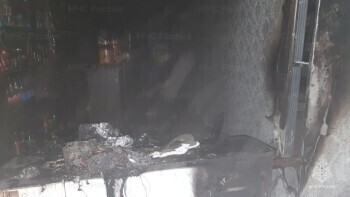 В Калуге на Правом берегу сгорел магазин