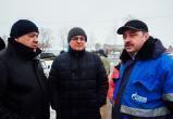 На Северном въезде в Калугу завершилась переврезка газопровода