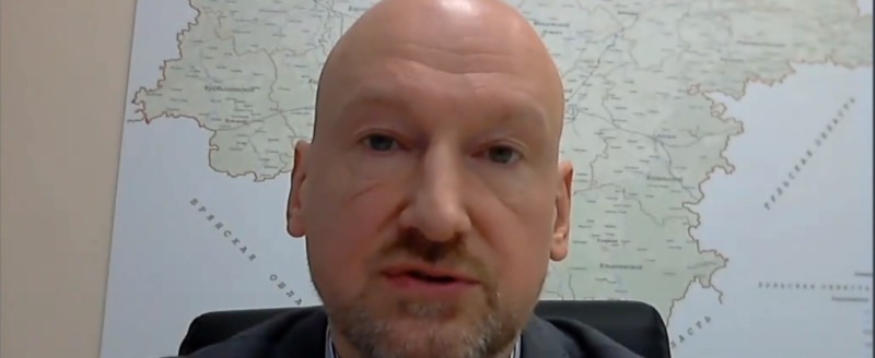 Владимир Попов, фото с заседания Правительства Калужской области от 20.02.2023