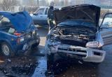 На улице Тарутинской в Калуге столкнулись Toyota и ВАЗ-2107