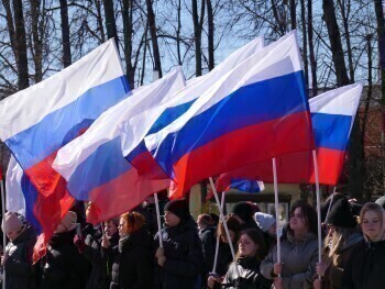 В Узловском районе прошёл концерт в честь годовщины присоединения Крыма и Севастополя к России