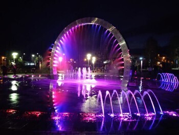 Появилось расписание работы свето-динамических фонтанов в Калуге
