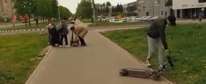 Фото: скрин видео УГИБДД Калужской области. Фото: скрин видео УГИБДД Калужской области.