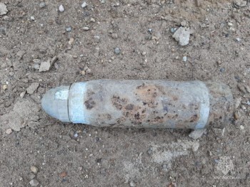 В калужской деревне нашли снаряд времён Великой Отечественной войны