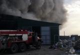 В Калужской области сгорел производственный цех