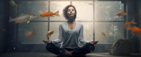 Сегодня Рыбы в поисках духовного экстаза! Откройте для себя магию медитации!