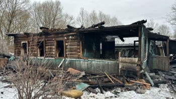 На Новый год в Калужской области сгорела семья
