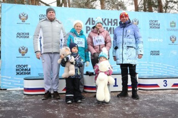 В Калуге наградили участников соревнований "Лыжня России"