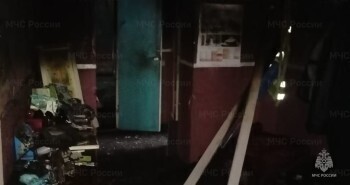 В Калужской области на пожаре в квартире погиб мужчина