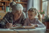 Бабушка решила помочь внучке с учёбой и написала за неё сочинение