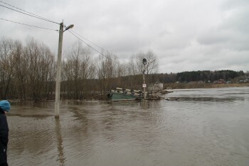 МЧС предупреждает о поднятии воды в реке Жиздре