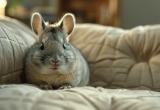 Моя шиншилла спрятала ключи от квартиры, чтобы я не оставлял ее одну дома