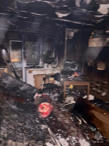 В Калуге на пожаре в квартире пострадали 3 человека