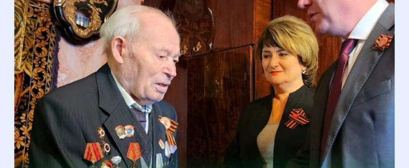 В Калужской области ветеран ВОВ отметил 100-летний юбилей
