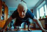 На старости лет дед перешел на правильное питание, занялся физкультурой и начал этим всю семью терроризировать