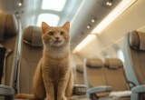 Купила кошке в самолете место у окна, а какая-то мамаша возмутилась, что я не пустила туда ее ребенка