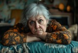 Мама ест из старой посуды, спит на застиранном и заштопанном белье, хотя дома гора всего нового