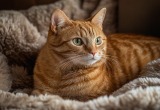 Кот сгоняет нашу корги и спит на её лежанке. А муж недоволен, что его любимицу обижают