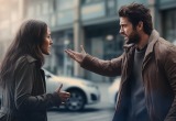 - Тебе плевать на ребёнка! Ты даже телефон отключила! - визжал муж