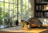 Дети требовали у меня черепашку, а теперь недовольны из-за того, что она медленная и скучная