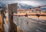 Сосед натянул поверх забора колючую проволоку – совсем параноиком стал. Не дача, а какая-то крепость
