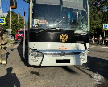 В Калуге в столкновении автобусов пострадали люди