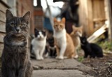 Моя соседка - безумная старуха с манией спасать всех бродячих котов. Развела в подвале кошатник, а я задыхаюсь от вони